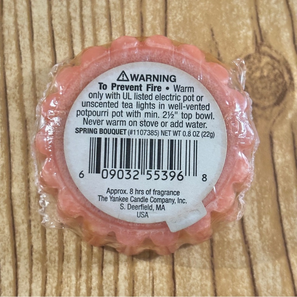 Lot 6 Yankee Candle Wax Tart Melt Potpourri Spring Floral Flower Linen Sea Scent - Picture 6 of 14